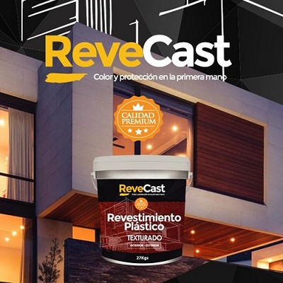 revestimiento texturado exterior