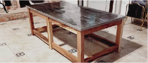 Muebles estilo campo en madera maciza 