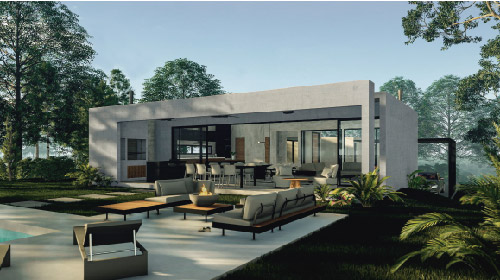 Casas de hormigón visto