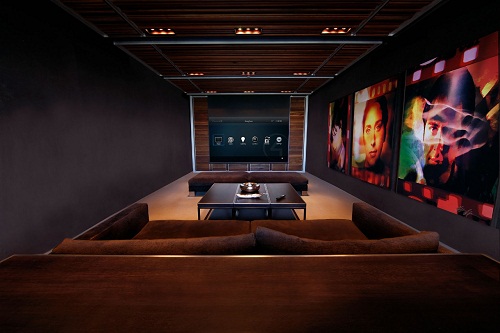 sala de cine en casa