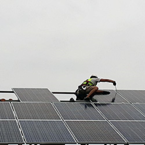 Instalación de paneles fotovoltaicos