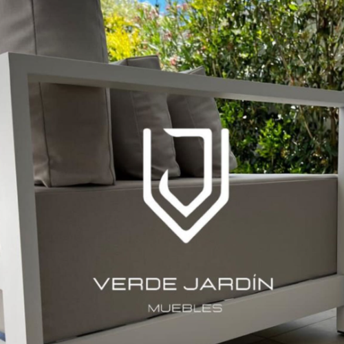 muebles de jardín de aluminio