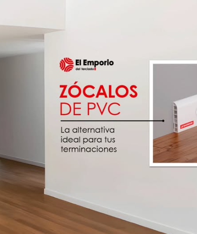 zócalos de PVC